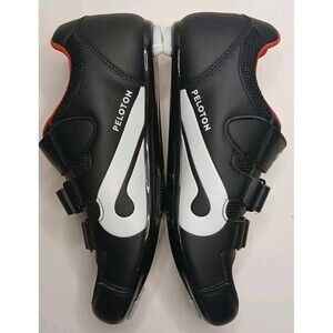 Peloton Size EU 39 US Womens 8 Mens 6.5 Black Cycling Shoes New **Missing Cleats